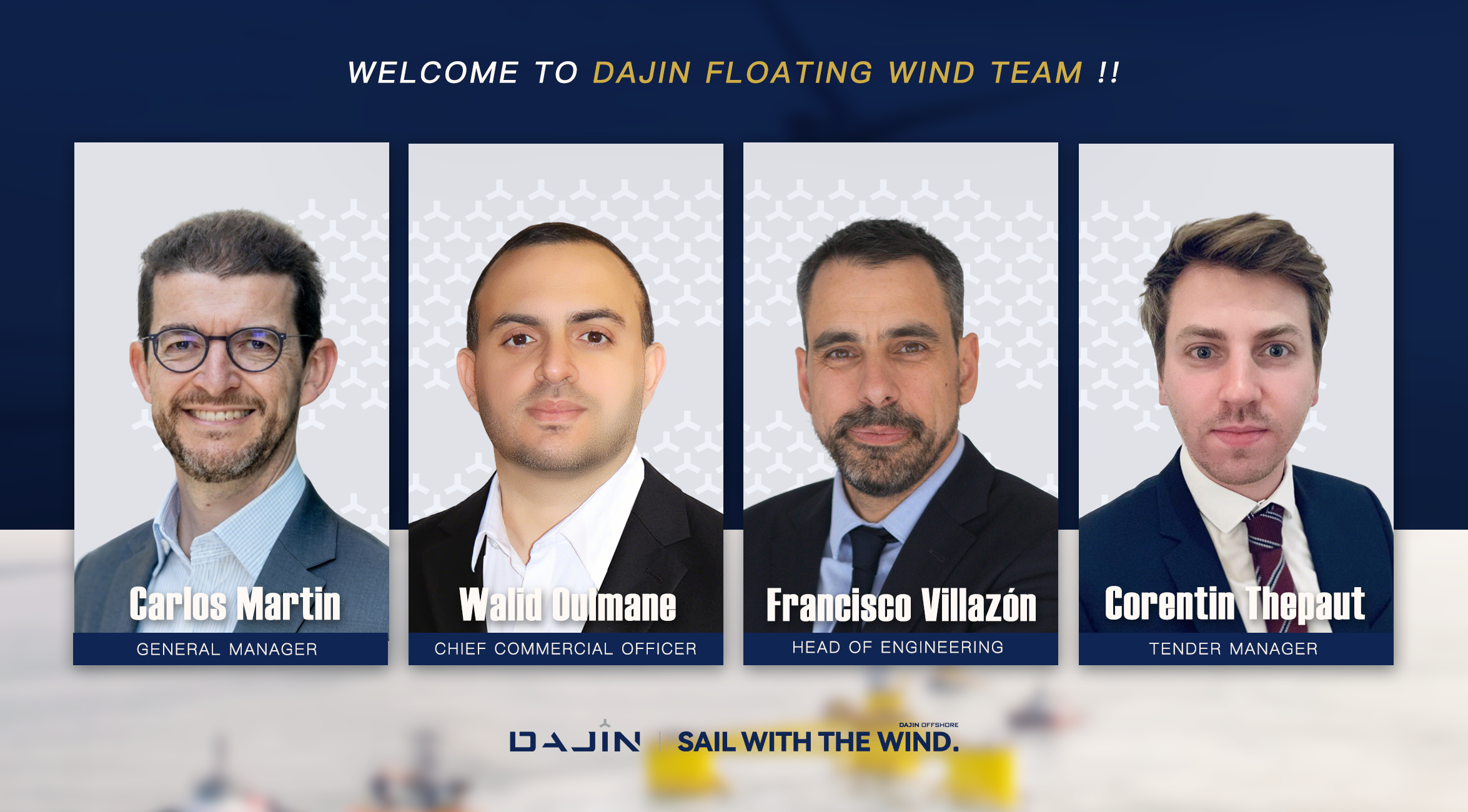 Dajin Launches Floating Wind Team